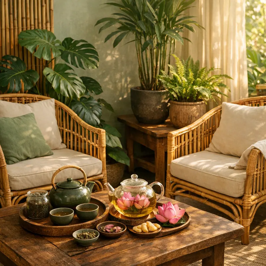 Góc thư giãn tại Nhím Spa