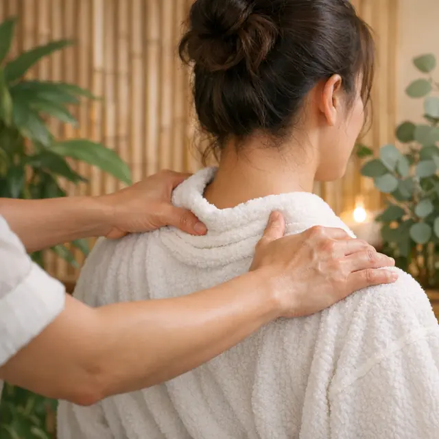 Massage cổ vai gáy tại Nhím Spa